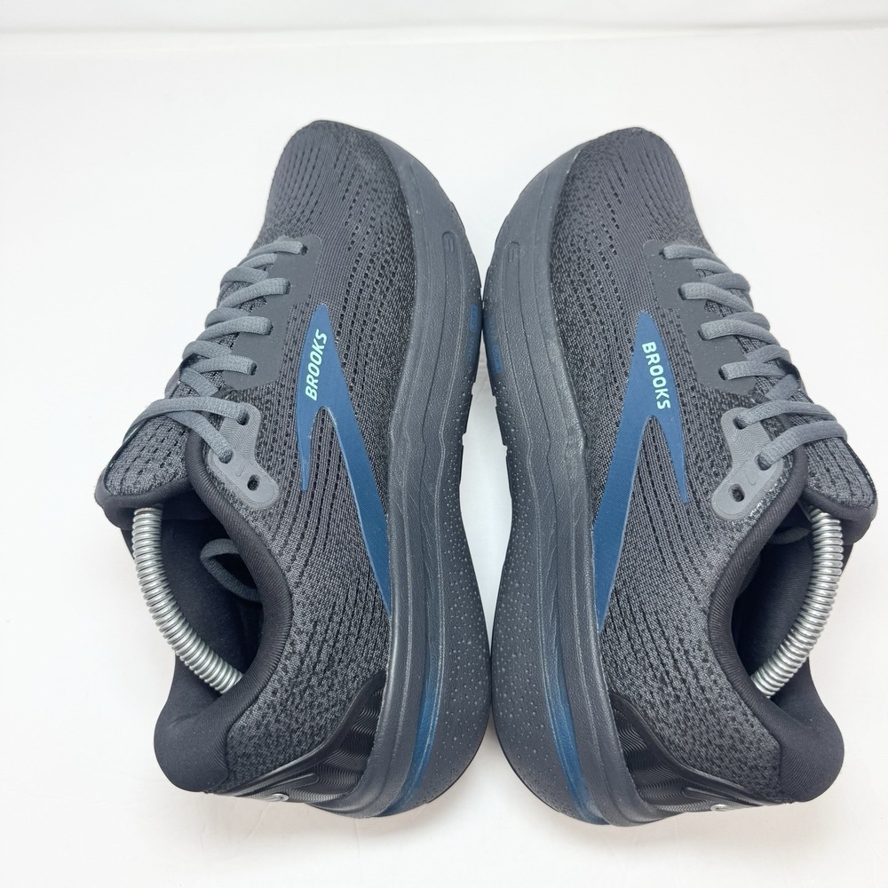 Brooks Ghost Max 2 Mens Running Walking Shoes Size 7.5 Wide 2E 1104312E081 Black - Picture 7 of 10